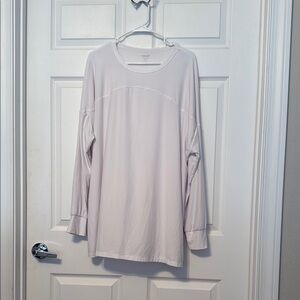 Old Navy Active Women's Long Sleeve White Tee
